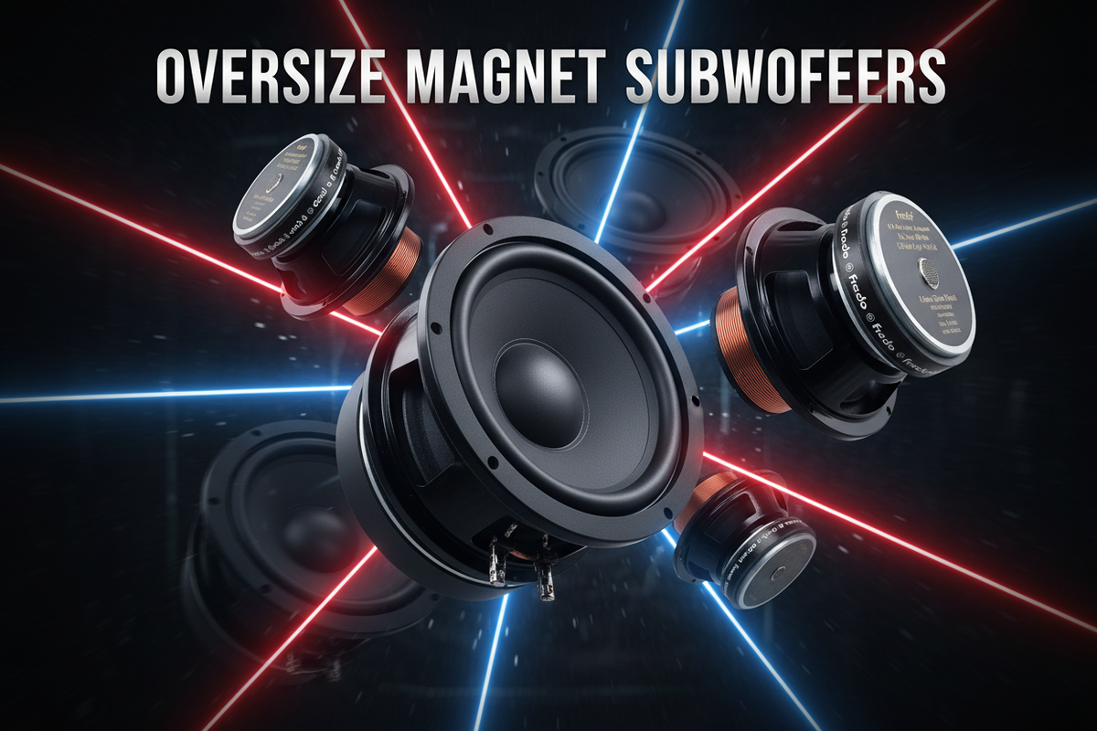 Oversize Magnet Subwoofers Collection Banner