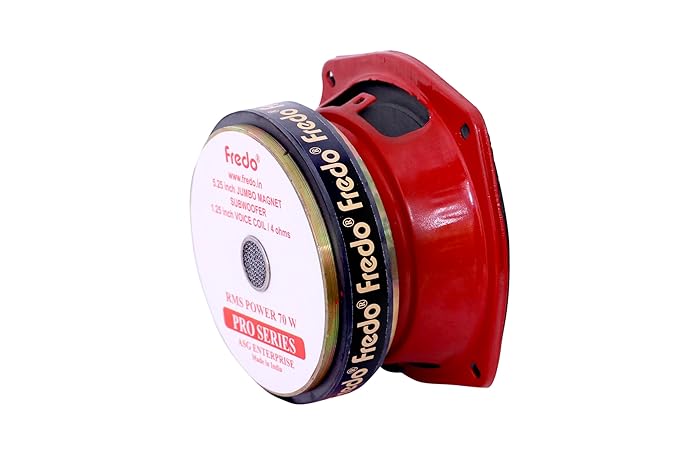 Fredo Pro FRD5.4J 5.25 inch Jumbo Magnet Bookshelf subwoofer - 4 ohms
