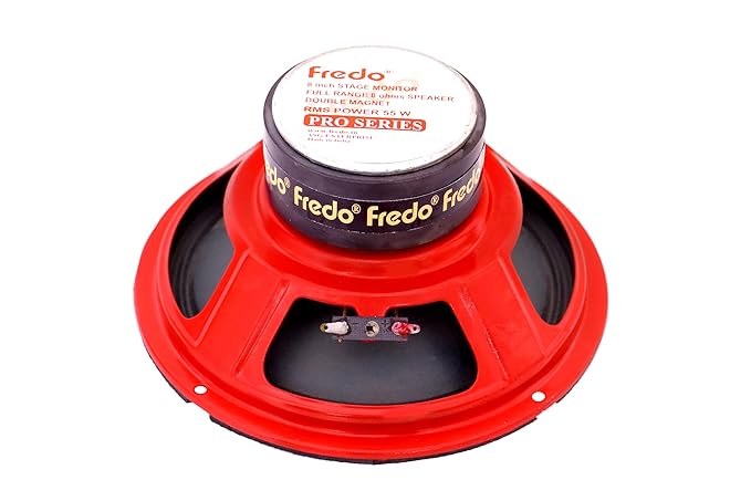 Fredo Pro 8 inch Double Magnet Full Range Speaker - 8 ohms