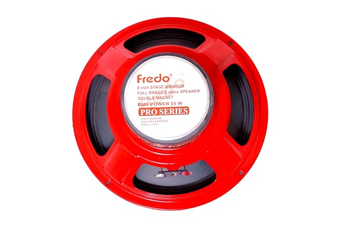 Fredo Pro 8 inch Double Magnet Full Range Speaker - 8 ohms