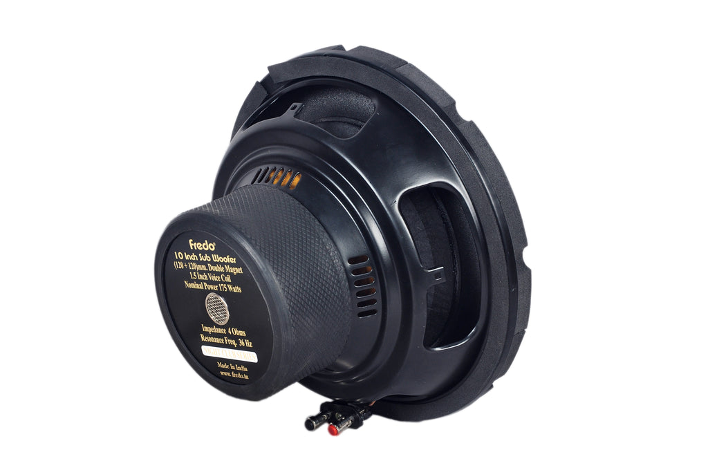Fredo10-Inch Double Magnet Subwoofer - 4 Ohms/RMS 125W