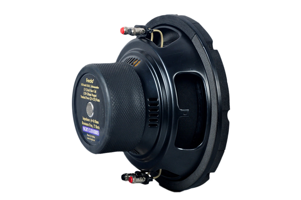 Fredo DVC10-Inch DVC Double Magnet Subwoofer - 1125W+1125W Peak
