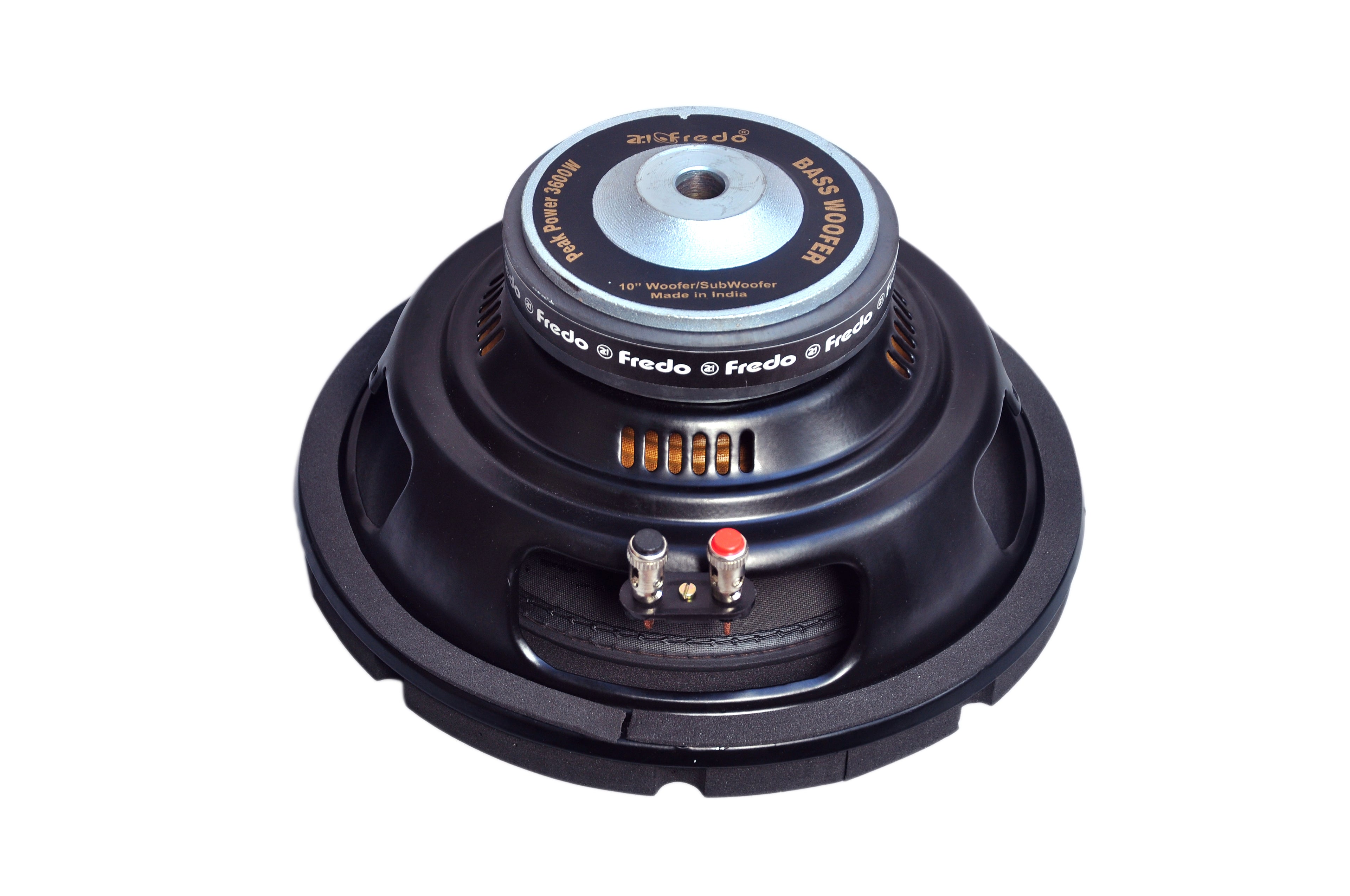 Fredo FRD10.4SM 10-Inch Single Magnet Subwoofer - 825W Peak