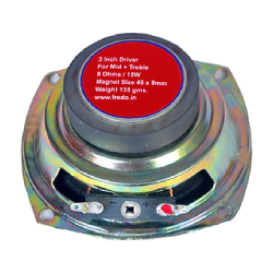 3-Inch (Pack of 2) Mid-Range Satellite Speaker - 8 Ohm, 15W