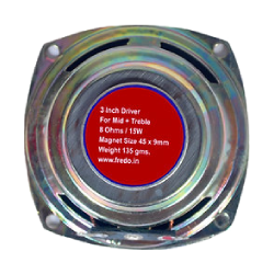 3-Inch (Pack of 2) Mid-Range Satellite Speaker - 8 Ohm, 15W