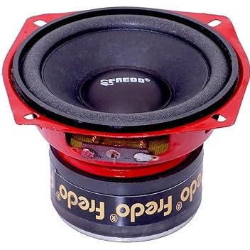 Fredo Pro 4 Inch Double Magnet DVC subwoofer - 2 Ohms to 8 Ohms