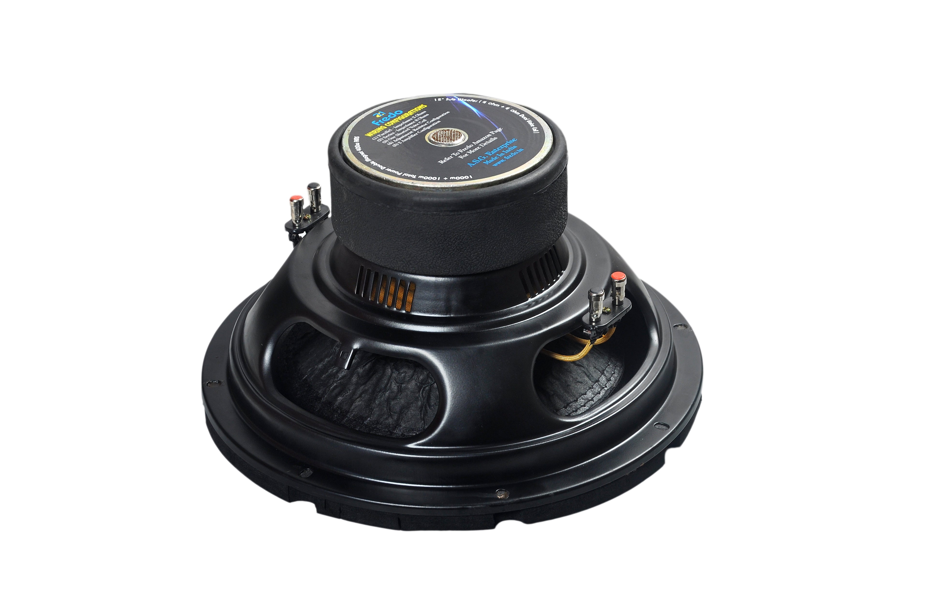 Fredo DVC12FRD 12-Inch Dual-Stack Ferrites Subwoofer - 2750W Peak / RMS 400W