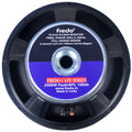 Fredo 15-Inch Stage Monitor/Full Range - 8 Ohms, 2500W Peak, 354W RMS