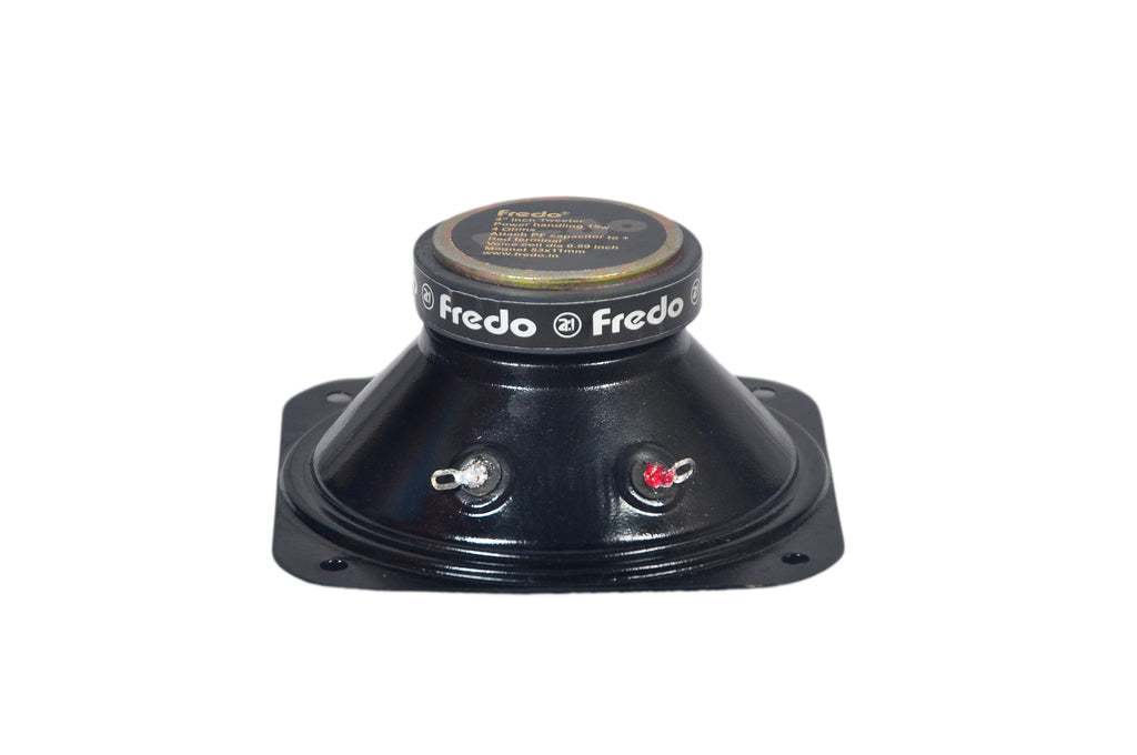 Fredo 4-inch Tweeter (Pack of 2) - 4 Ohms with High Pass Filter (Peak 105W/RMS 15W)