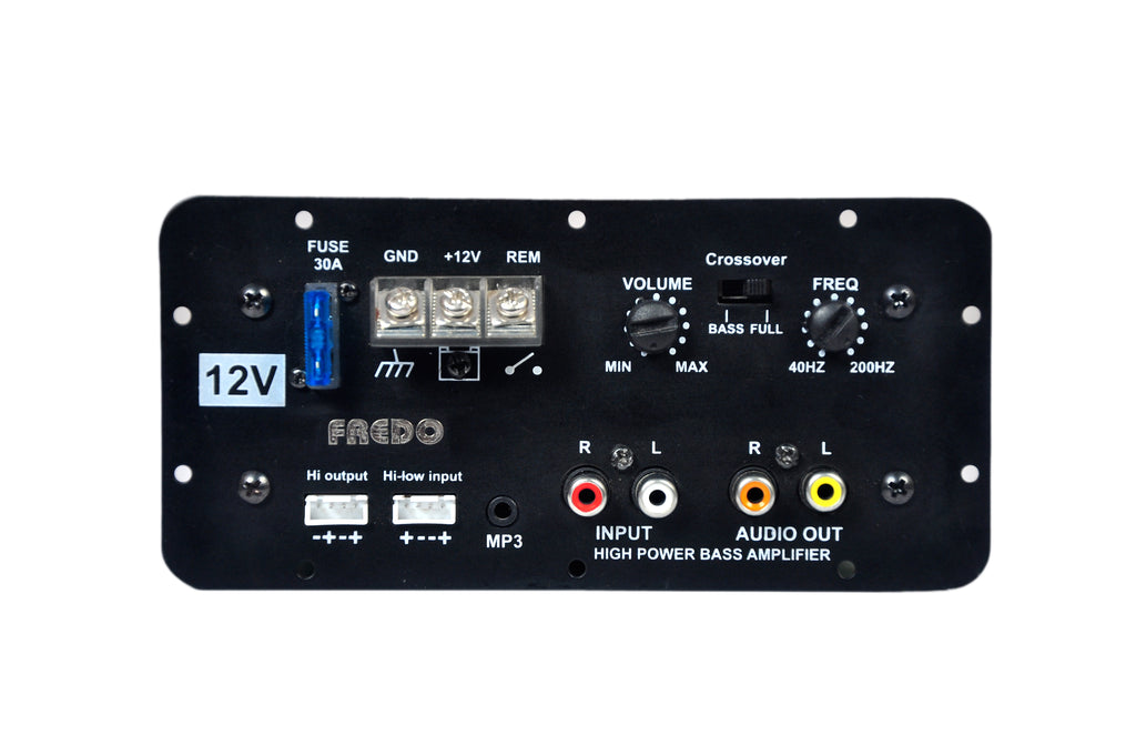 Single Channel Car Amplifier