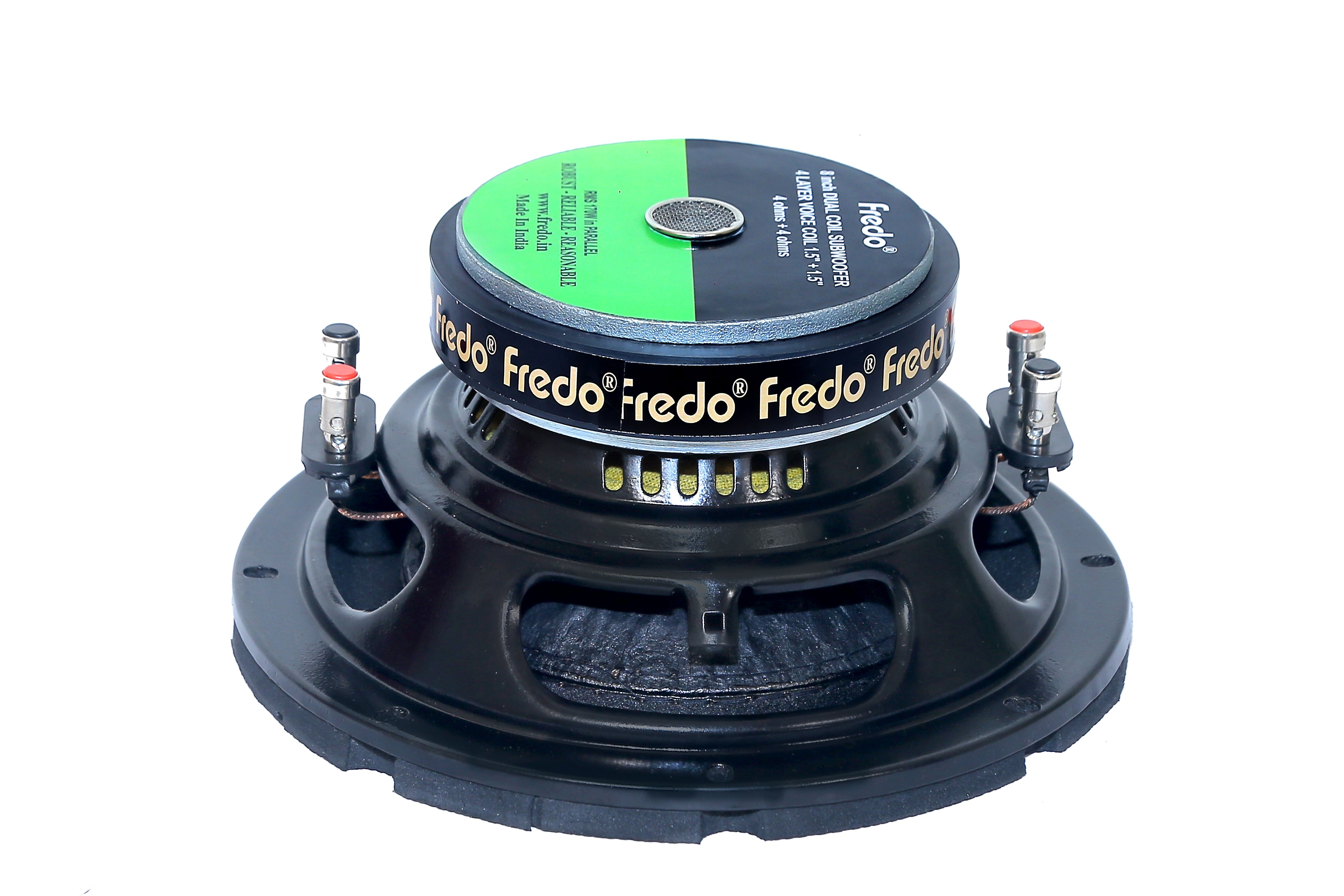 Fredo FRD8.4SM-DVC 8-Inch (Pack of 2) Dual Coil Subwoofer - 2 Ohms to 8 Ohms
