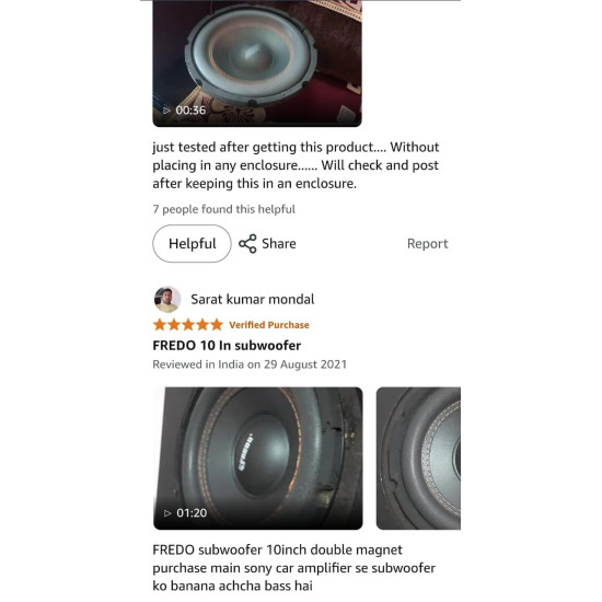 Fredo10-Inch Double Magnet Subwoofer - 4 Ohms/RMS 125W Fredo10-Inch Double Magnet Subwoofer - 4 Ohms/RMS 125W