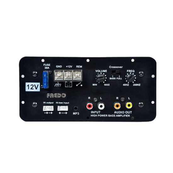 Single Channel Car Amplifier