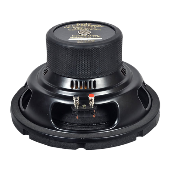 Fredo10-Inch Double Magnet Subwoofer - 4 Ohms/RMS 125W Fredo10-Inch Double Magnet Subwoofer - 4 Ohms/RMS 125W
